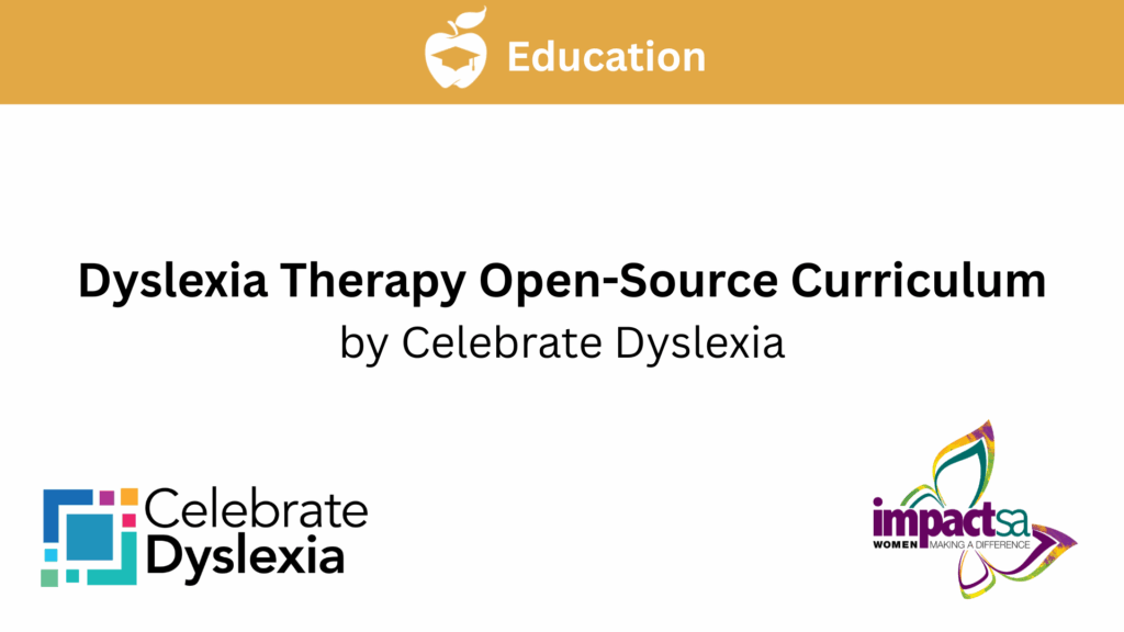 Dyslexia Therapy Open-Source Curriculum