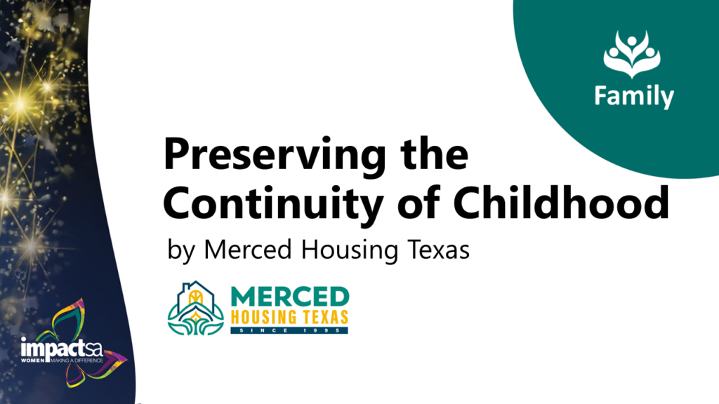 Preserving the Continuity of Childhood